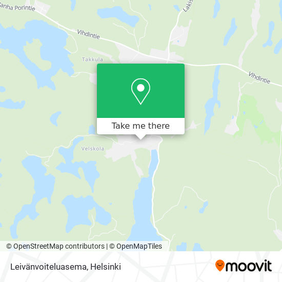 Leivänvoiteluasema map