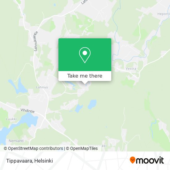 Tippavaara map