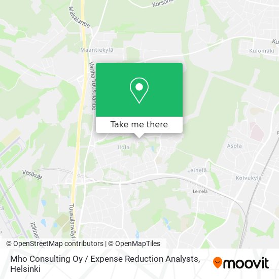 Mho Consulting Oy / Expense Reduction Analysts map