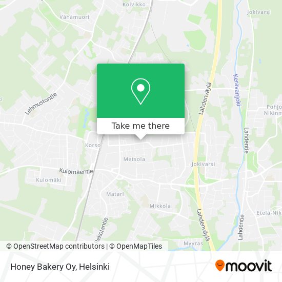 Honey Bakery Oy map