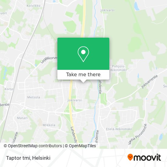 Taptor tmi map