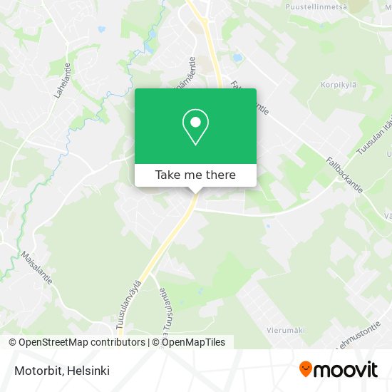 Motorbit map