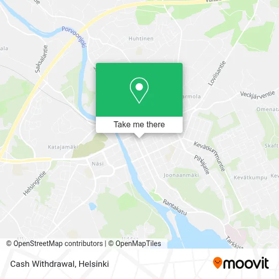 Cash Withdrawal map