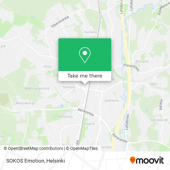 SOKOS Emotion map
