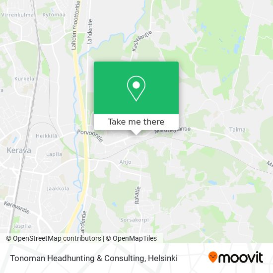 Tonoman Headhunting & Consulting map