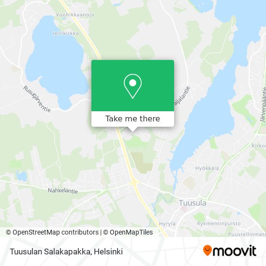 Tuusulan Salakapakka map