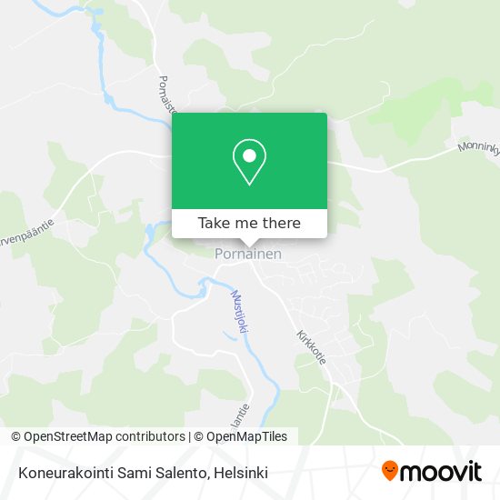 Koneurakointi Sami Salento map