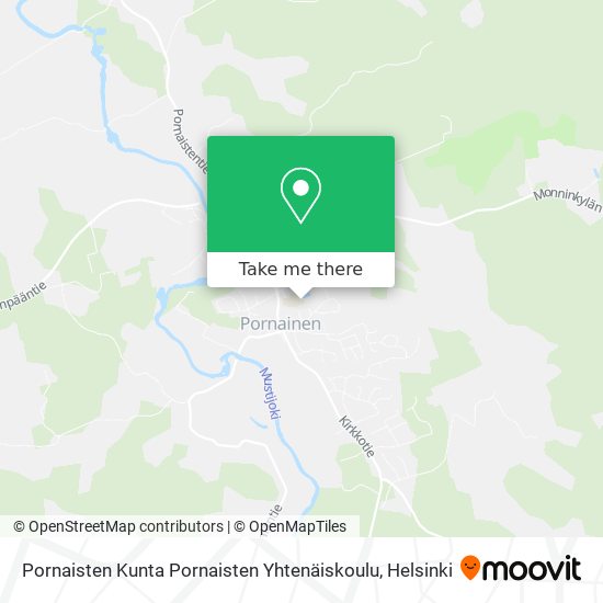 Pornaisten Kunta Pornaisten Yhtenäiskoulu map