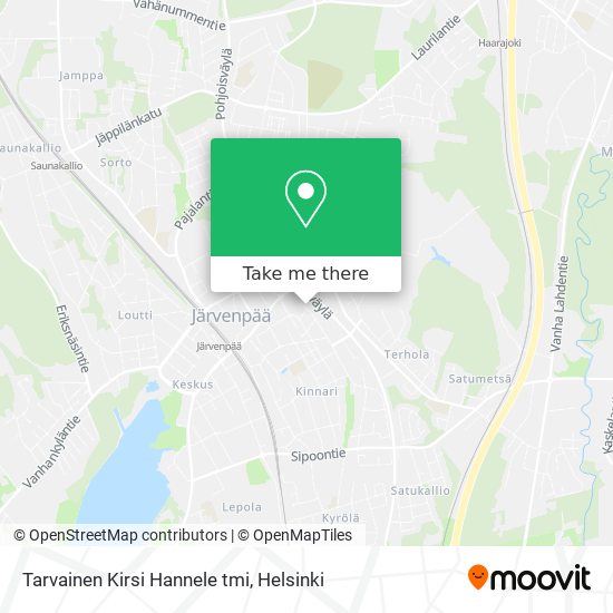 Tarvainen Kirsi Hannele tmi map