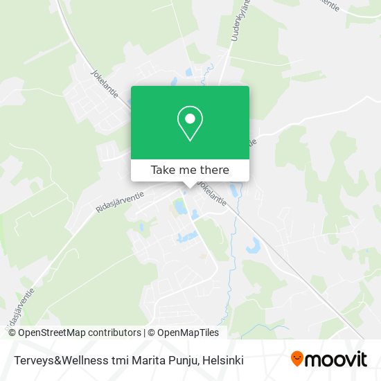 Terveys&Wellness tmi Marita Punju map