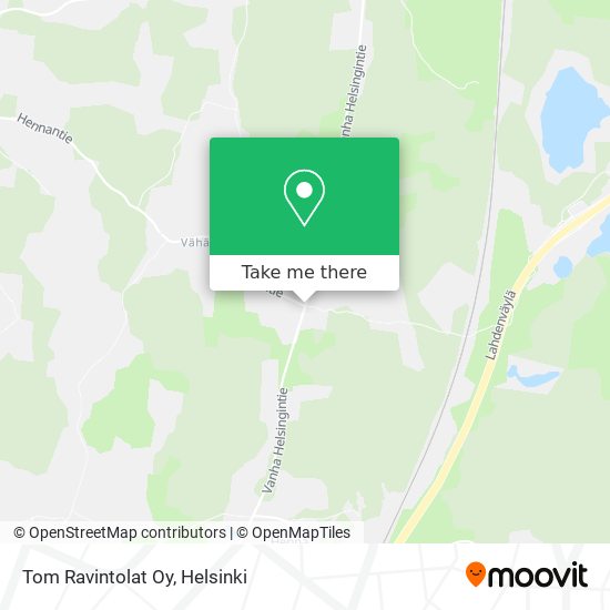Tom Ravintolat Oy map