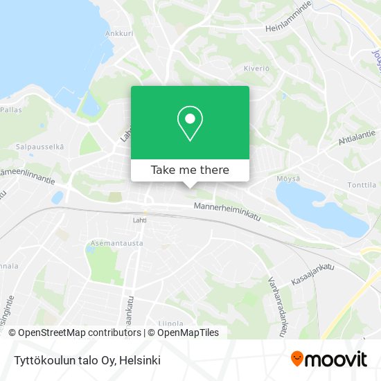 Tyttökoulun talo Oy map
