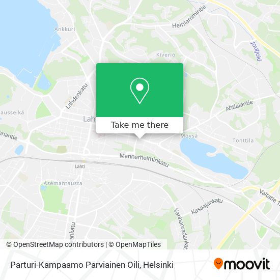 Parturi-Kampaamo Parviainen Oili map