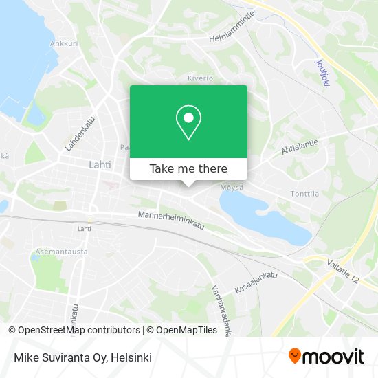 Mike Suviranta Oy map