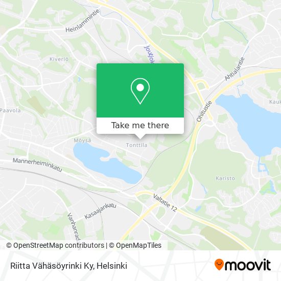 Riitta Vähäsöyrinki Ky map