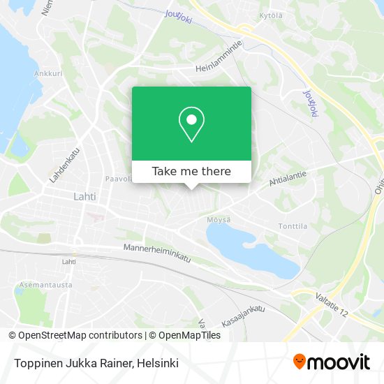 Toppinen Jukka Rainer map