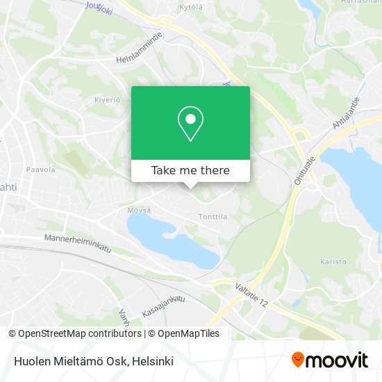 Huolen Mieltämö Osk map