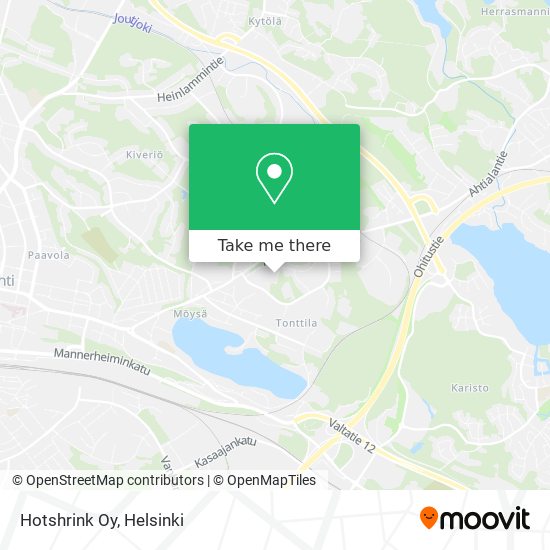 Hotshrink Oy map