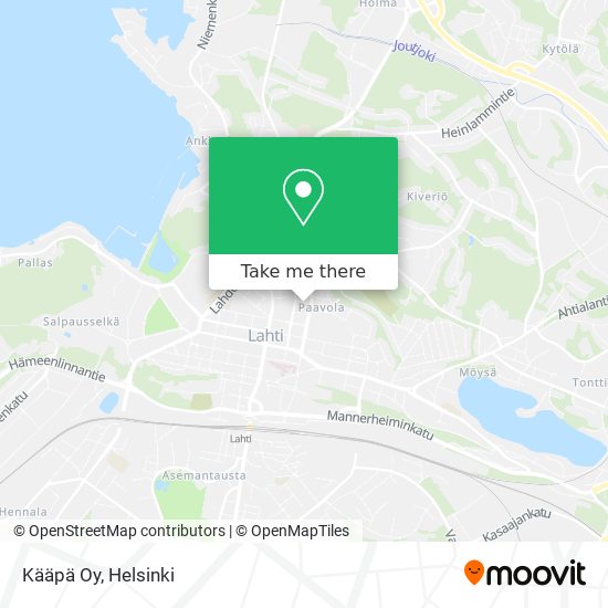 Kääpä Oy map