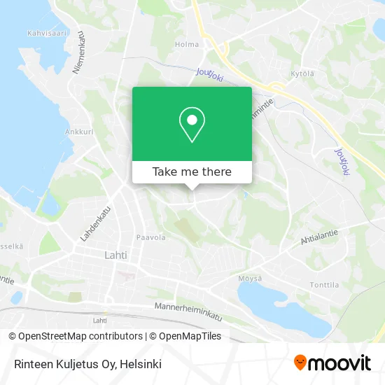 Rinne Transport Ltd map