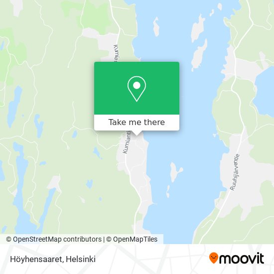 Höyhensaaret map