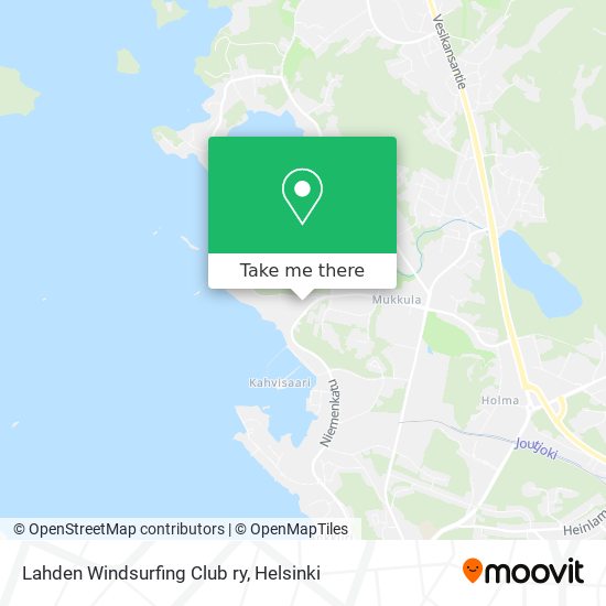 Lahden Windsurfing Club ry map