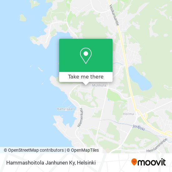 Hammashoitola Janhunen Ky map