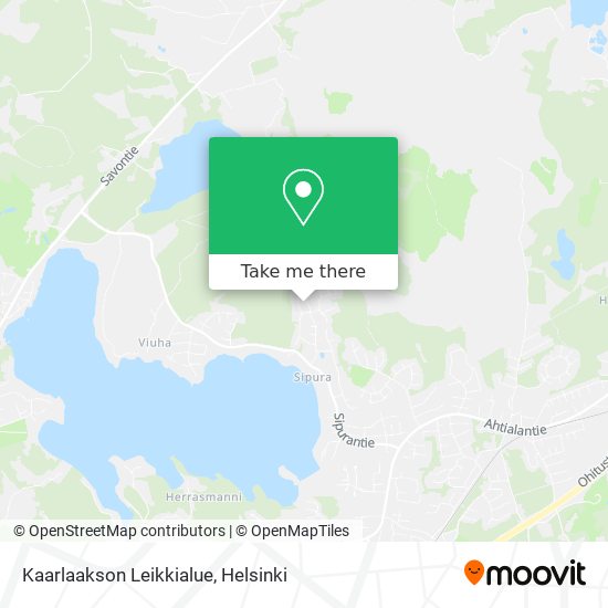 Kaarlaakson Leikkialue map