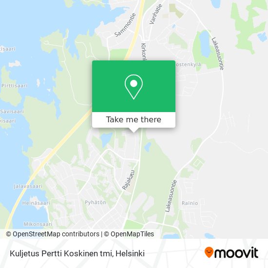 Kuljetus Pertti Koskinen tmi map