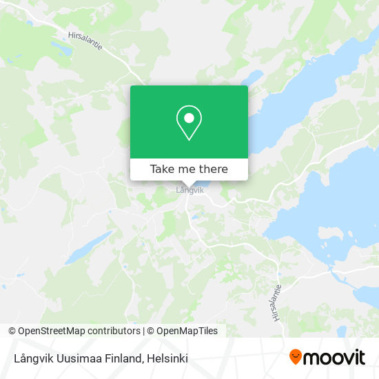 Långvik Uusimaa Finland map