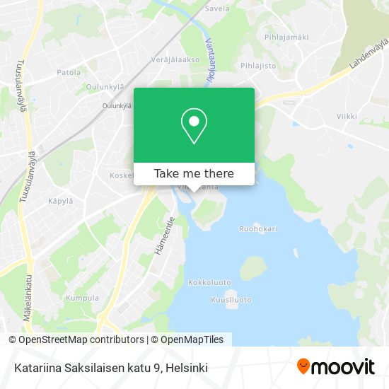 Katariina Saksilaisen katu 9 map