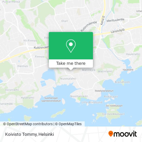 Koivisto Tommy map