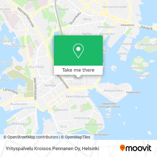 Yrityspalvelu Kroisos Pennanen Oy map