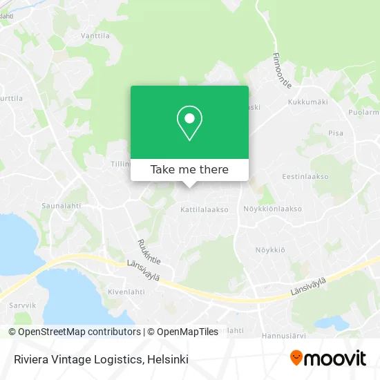 Riviera Vintage Logistics map