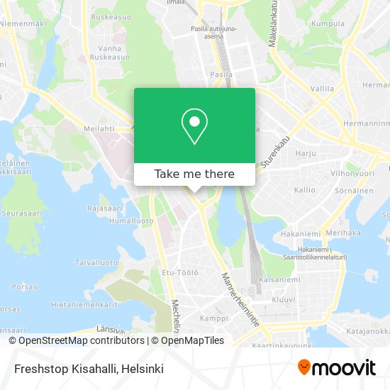 Freshstop Kisahalli map