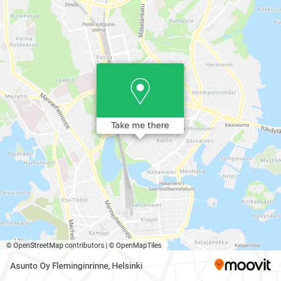 Asunto Oy Fleminginrinne map