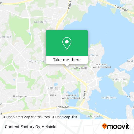 Content Factory Oy map