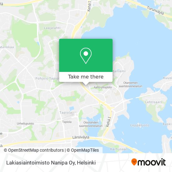 Lakiasiaintoimisto Nanipa Oy map