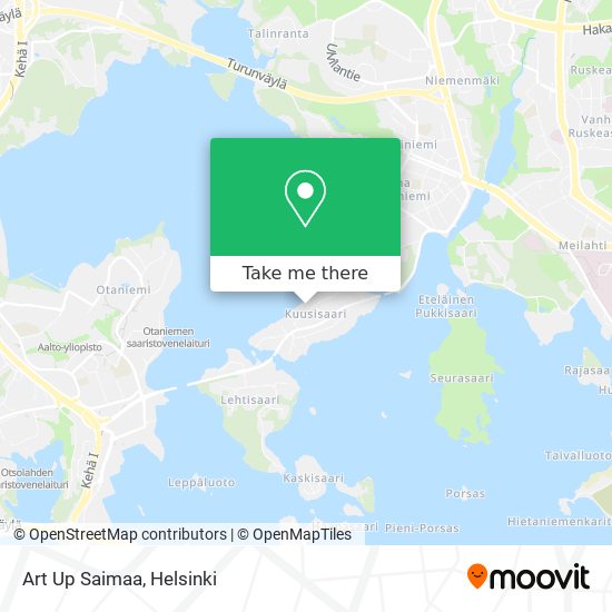 Art Up Saimaa map