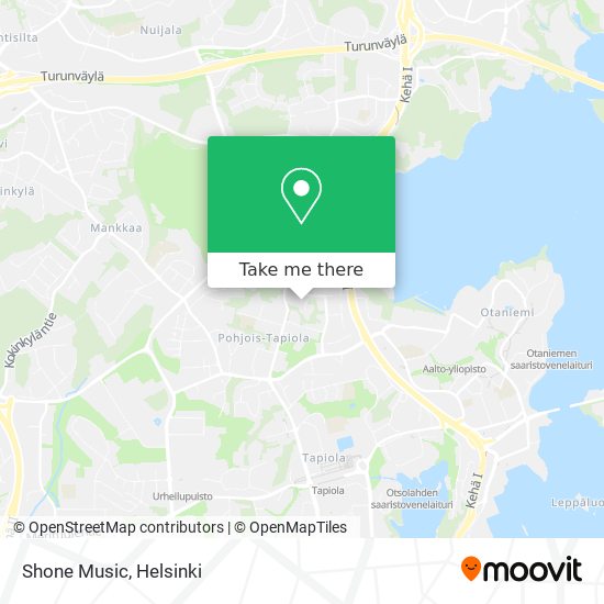Shone Music map