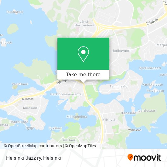 Helsinki Jazz ry map