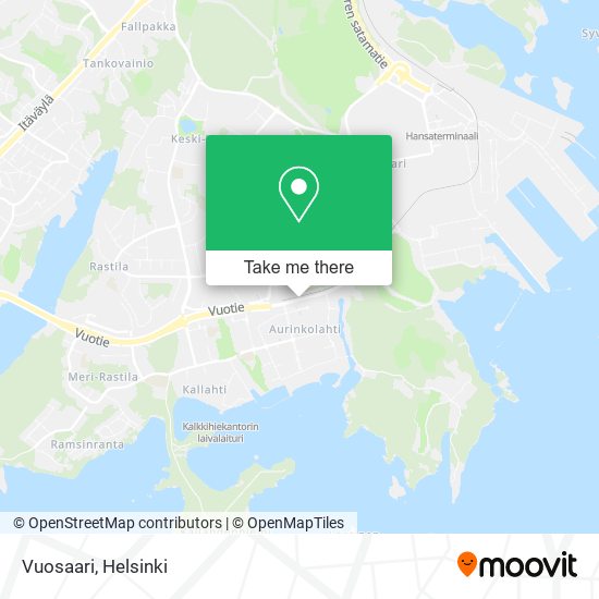 Vuosaari map