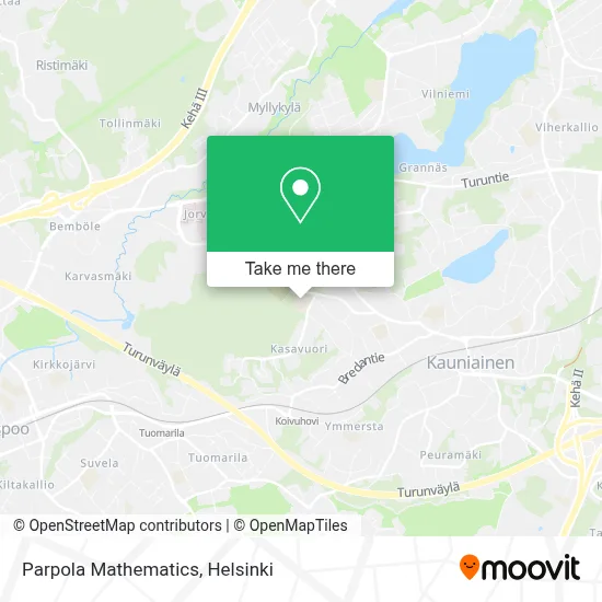 Parpola Mathematics map