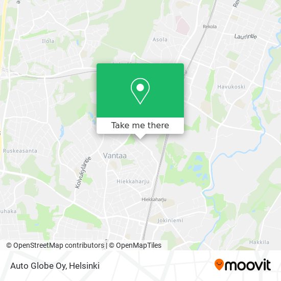 Auto Globe Oy map