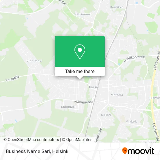 Business Name Sari map