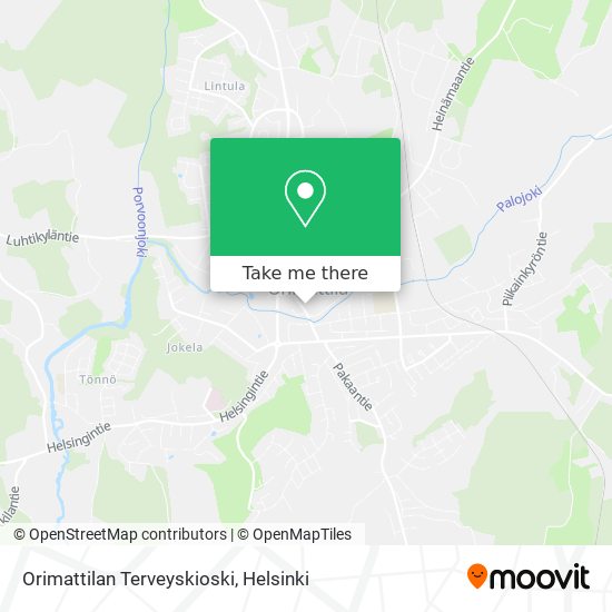 Orimattilan Terveyskioski map