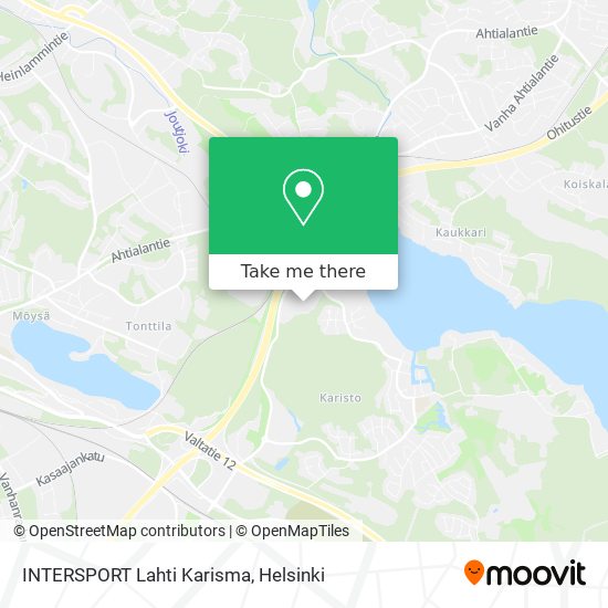 INTERSPORT Lahti Karisma map
