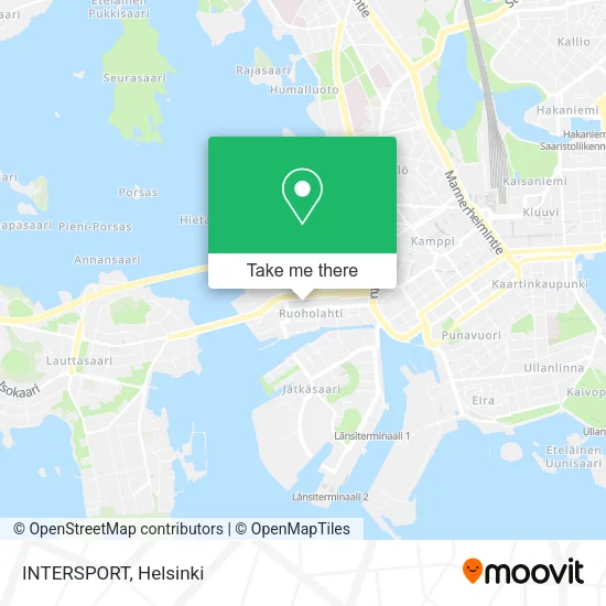 INTERSPORT map