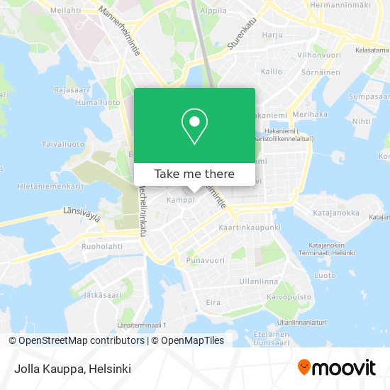 Jolla Kauppa map