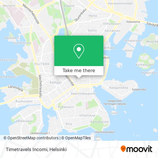 Timetravels Incomi map